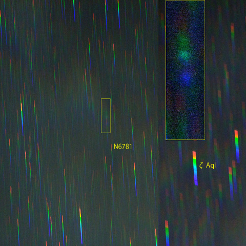 レモン彗星のスペクトル (23-11-11, 12)