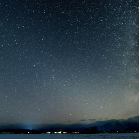 天の川と黄道光