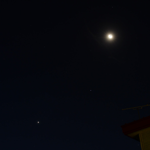 月、スピカ、金星 (23-12-08)