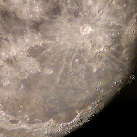 10月26日の月面北部