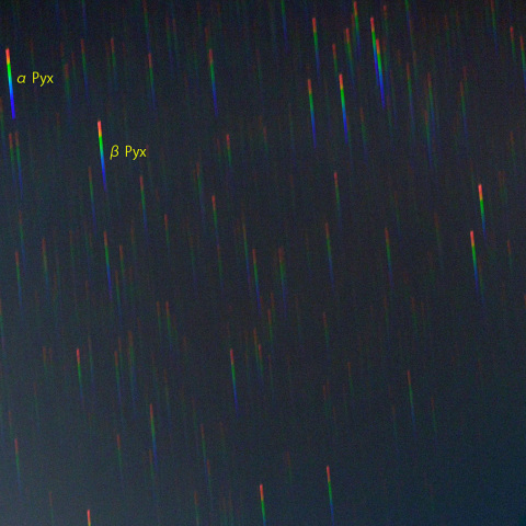 とも座~らしんばん座のスペクトル