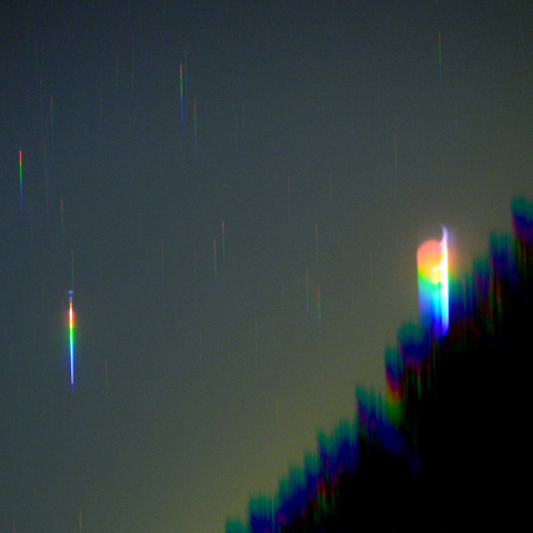 ポン・ブルックス彗星スペクトル (24-04-10)