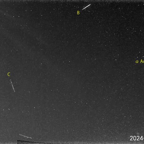 明け方の流星 (24-07-17)