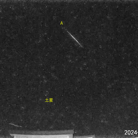 明け方の流星 (24-08-09)