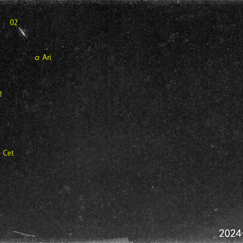 明け方の流星 (24-09-11)