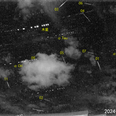 夜半後の流星 (24-10-06)