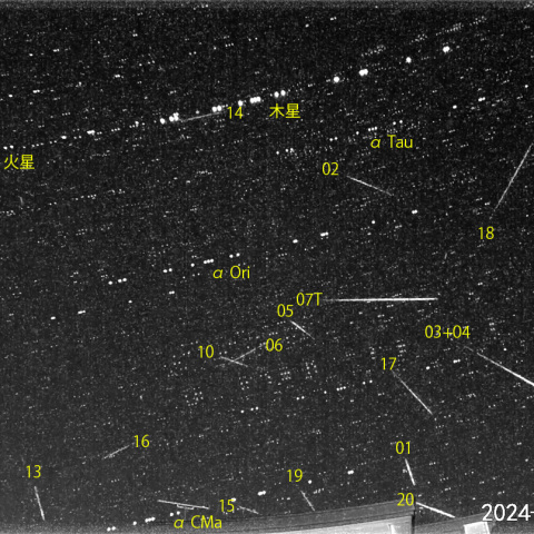 夜半後の流星-2 (24-10-10)