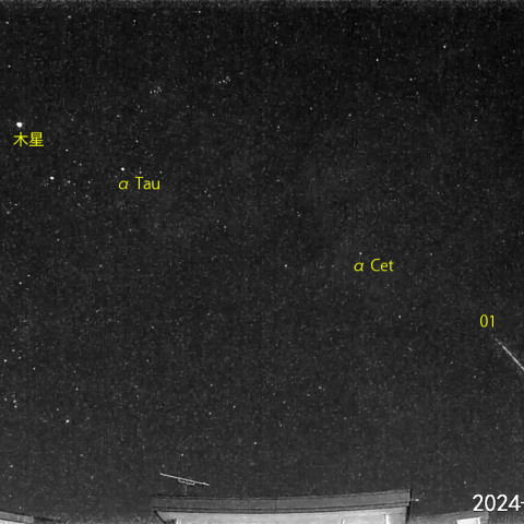 夜半後の流星 (24-10-11)