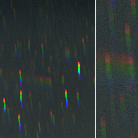 紫金山・アトラス彗星のスペクトル (24-10-30)