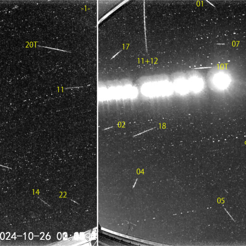 夜半後の流星 (24-10-26)