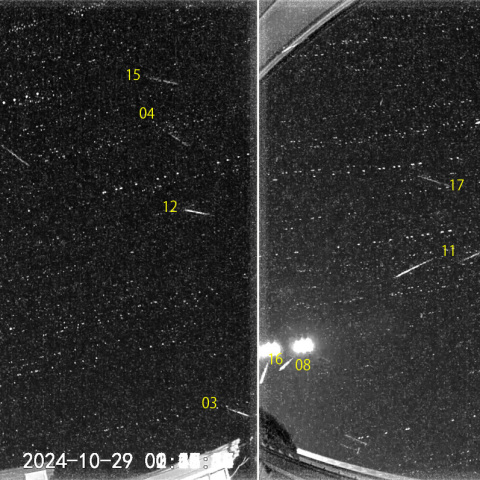 夜半後の流星 (24-10-29)