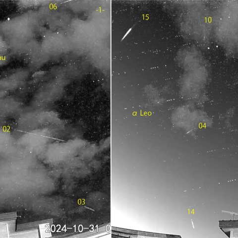 夜半後の流星 (24-10-31)