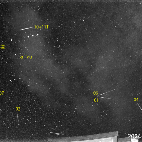 夜半前の流星 (24-11-07)