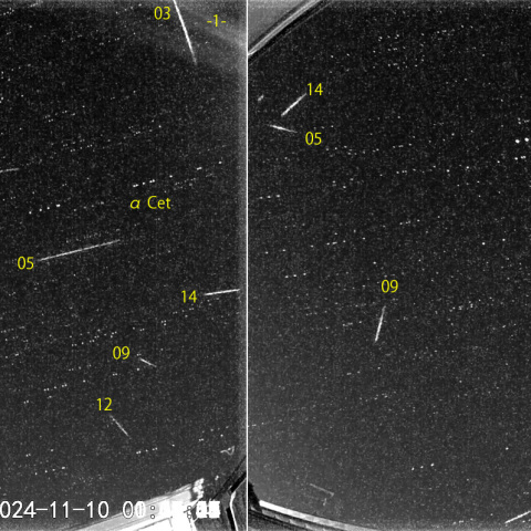 夜半後の流星 (24-11-10)