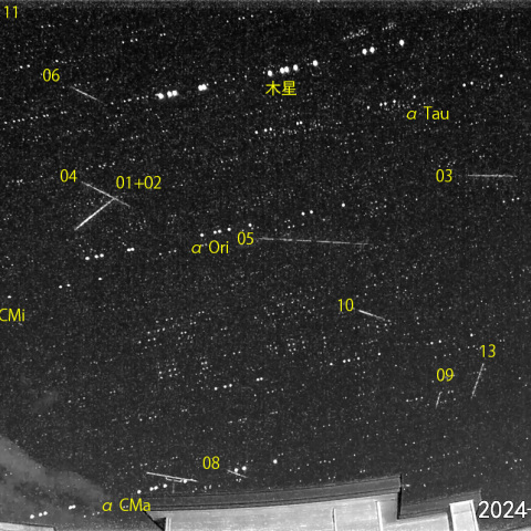 夜半後の流星 (24-11-12)