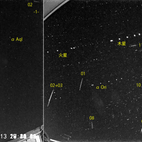 夜半前の流星 (24-11-13)