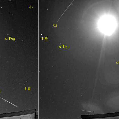 夜半前の流星 (24-11-15)