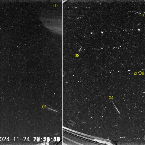 夜半前の流星 (24-11-24)