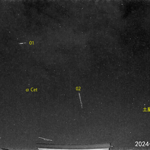 夜半前の流星 (24-12-02)