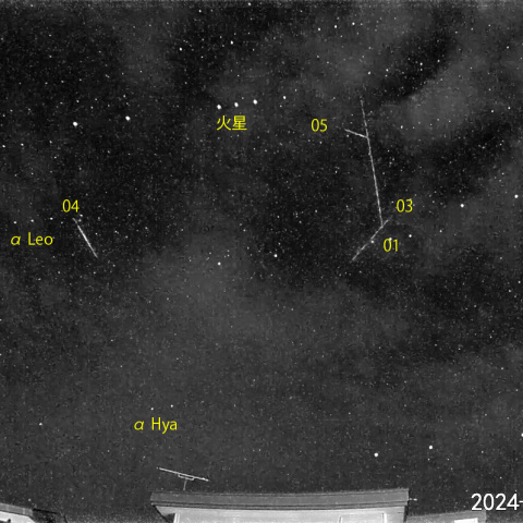 夜半後の流星 (24-12-04)