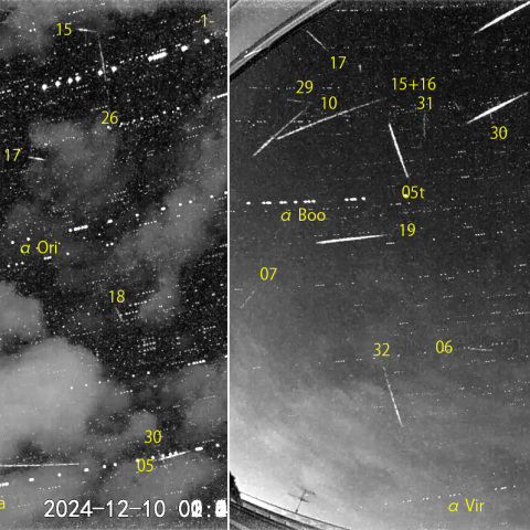 夜半後の流星 (24-12-10)