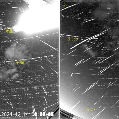 夜半後の流星 (24-12-14)