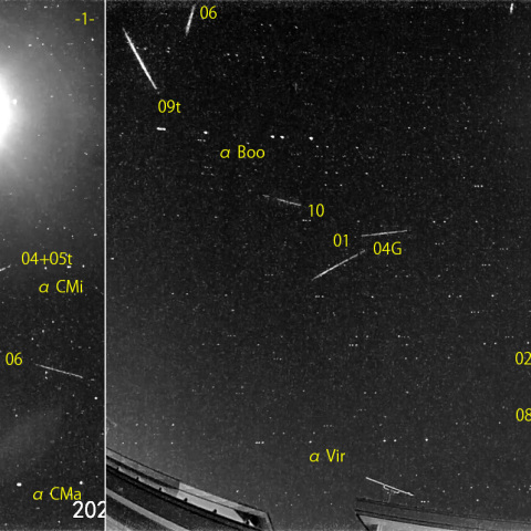 夜半後の流星 (24-12-19)