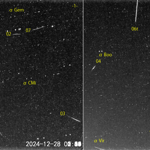 夜半後の流星 (24-12-28)