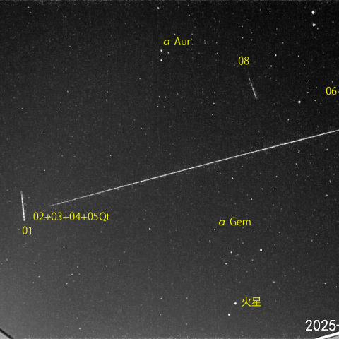 夜半前の流星 (25-01-02)