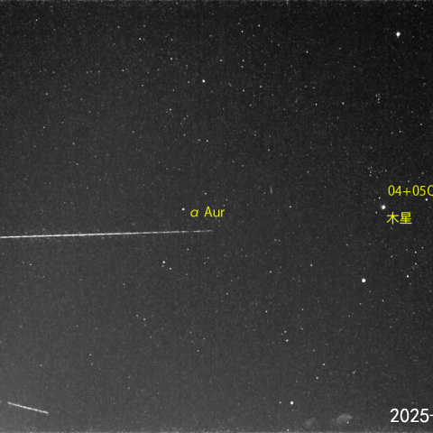 夜半前の流星 (25-01-03)