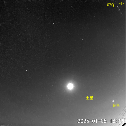 夜半前の流星 (25-01-05)