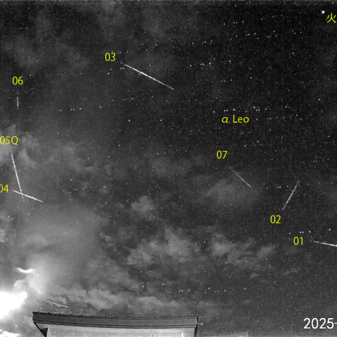 夜半後の流星-1 (25-01-22)