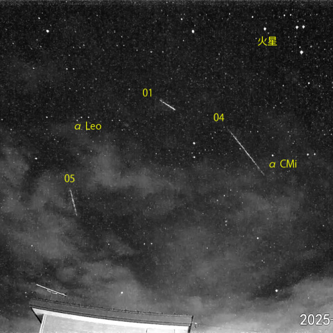 夜半前の流星 (25-01-26)