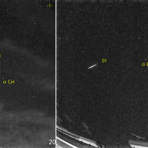 夜半前の流星 (25-01-28)