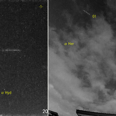 夜半後の流星 (25-02-02)
