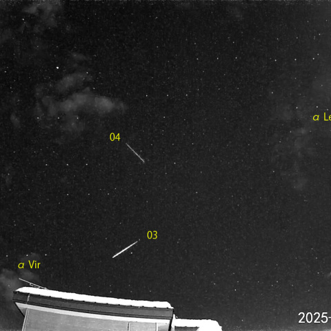 夜半後の流星 (25-02-11)