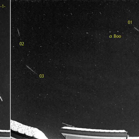 夜半後の流星 (25-02-12)