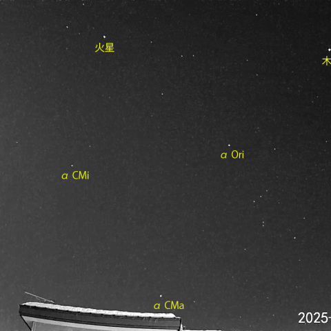 夜半前の流星 (25-02-13)