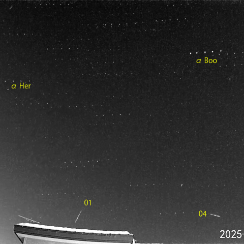 夜半後の流星-2 (25-02-14)