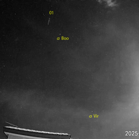 夜半後の流星 (25-02-15)