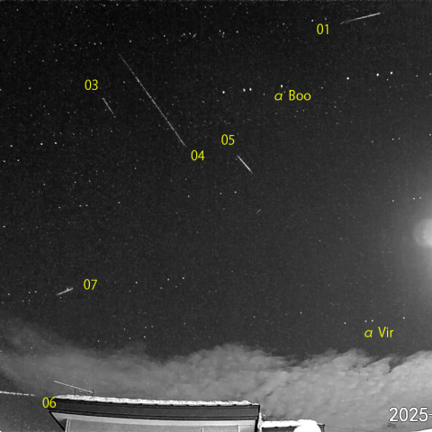 夜半後の流星-2 (25-02-16)