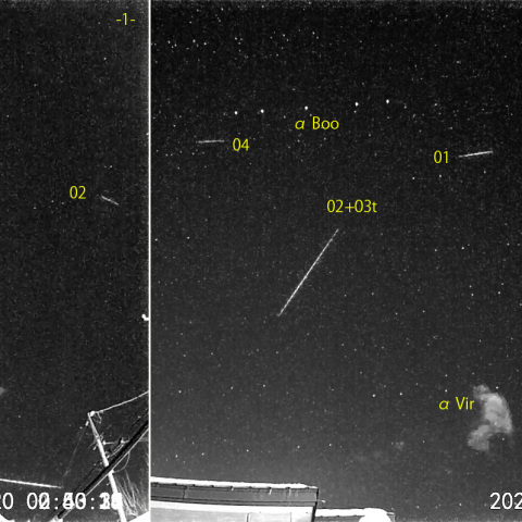 夜半後の流星 (25-02-20)