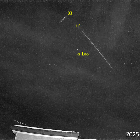 夜半前の流星 (25-02-20)