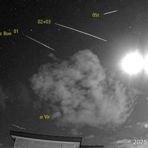 夜半後の流星 (25-03-14)
