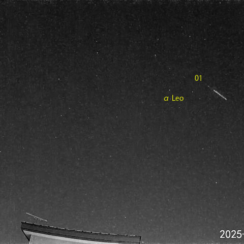 夜半前の流星 (25-03-20)