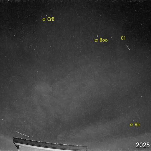夜半後の流星 (25-03-21)