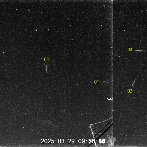 夜半後の流星 (25-03-29)