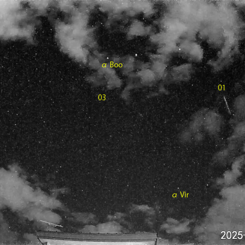 夜半前の流星 (25-04-26)