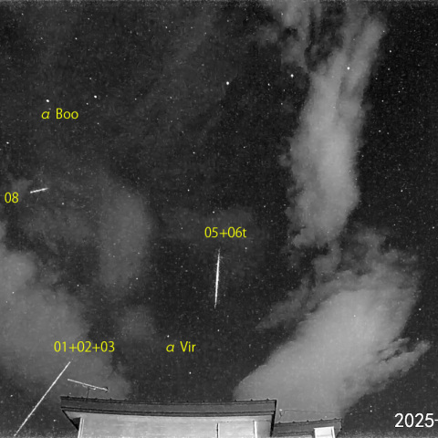 夜半前の流星 (25-05-04)