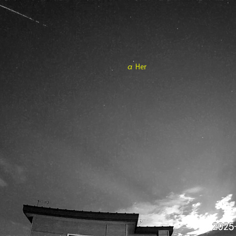 夜半後の流星 (25-05-14)